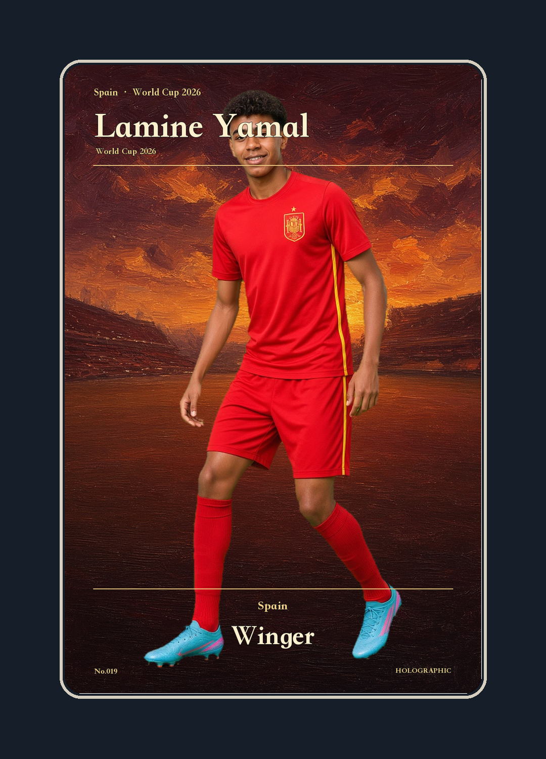 Lamine Yamal 作品预览